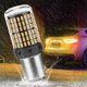 thumbnail image 5 of 144SMD LED Bombilla de freno de coche 1200LM Baja temperatura, 6000K /IP67 Bombilla de señal de giro Luz de marcha atrás para luces traseras Piezas de 150 ángulo Macarena Luz de bombilla de freno de coche, 5 of 8