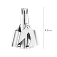 thumbnail image 4 of Stainless Steel Nose Hair Trimmer With Safety Guard Washable And Portable For Men, 4 of 8