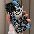 thumbnail image 3 of Blue Funny Devil Cool Mobile Phone Case for iPhone - Dirt-Resistant, Shockproof, Stylish Design, Compatible with 15/15Plus/15Pro/15ProMax, 14/14Plus/14Pro/14ProMax, 13/13Pro/13ProMax, 12/12Pro/12ProMa, 3 of 5