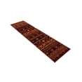 thumbnail image 6 of Unique Loom Lucerne Collection Area Rug - Rosengart (2' 7" x 10' Runner Rust Red/Black), 6 of 9