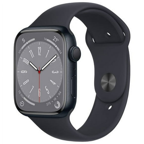 Apple Watch Series 8 (GPS + Cellular 45mm)Smartwatch with Aluminium Case with Sport Band- Open Box