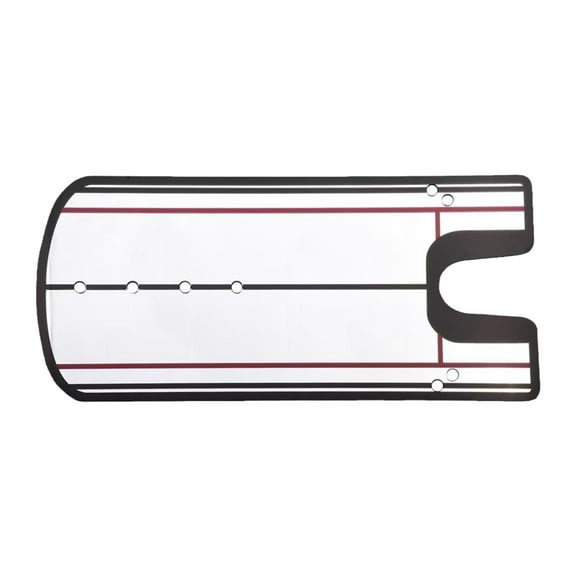 Luwecf Golf Putting Alignment Mirror for Beginners Starters Eye Line Putting Mirror