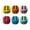 B, variant on 6 Pieces Foam Dice Set Soft Lightweight Large Size Six Sided for Classroom Math Games Board Games Party