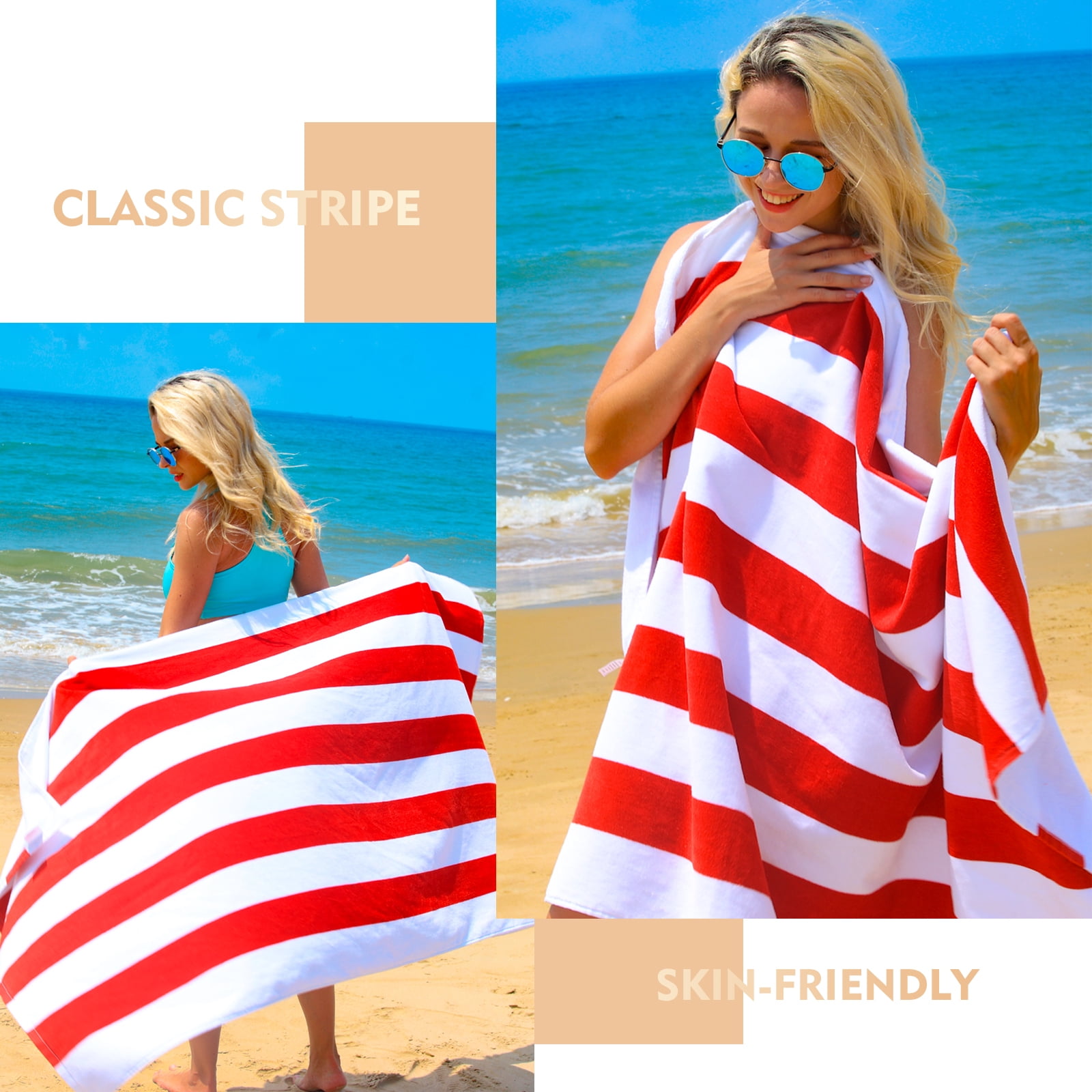 YOASOBI Beach Towel Red YOASOBI Beach Towel Red ビーチタオル