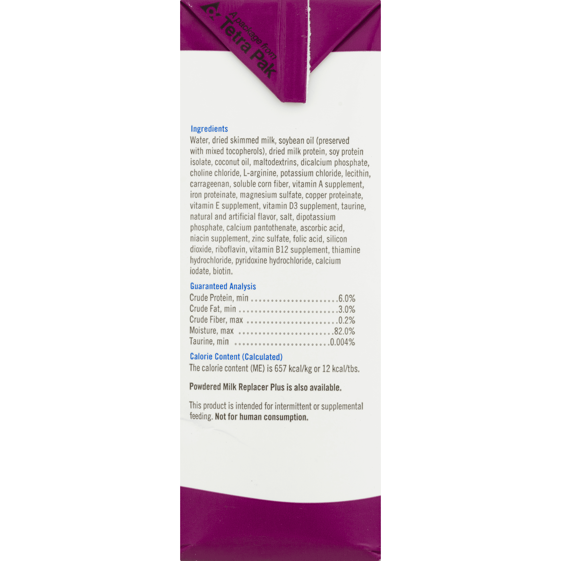 milk replacer plus for kittens