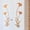 Gold, variant on Dvkptbk Wall Stickers Diy Flower Shape Acrylic Wall Sticker Modern Stickers Decoration Home Decor on Clearance
