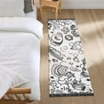 thumbnail image 3 of Yayeee Runner Rug for Bedroom 2'x6' Machine Washable Hallway Non Slip Mat, Rainbows Clouds, 3 of 8