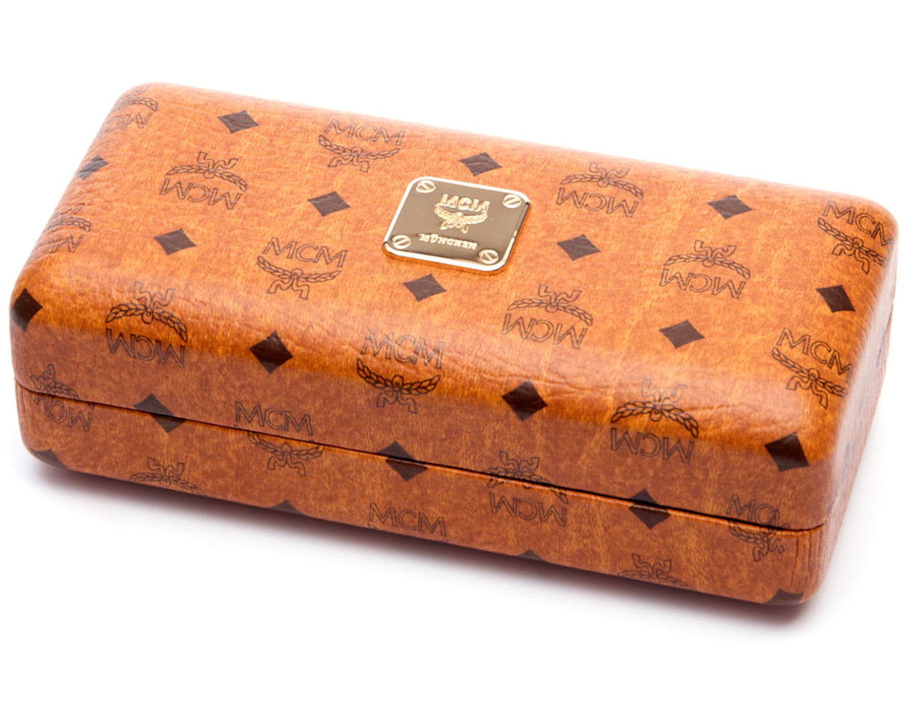 Mcm glasses case hotsell