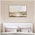 thumbnail image 2 of Kate and Laurel Framed Canvas Wall Art Print Neutral Abstract Landscape by The Creative Bunch Studio, 41 x 28 Sylvie Beaded Dark Gold Frame, Modern Contemporary, Landscape Art for Wall Decor, 2 of 8
