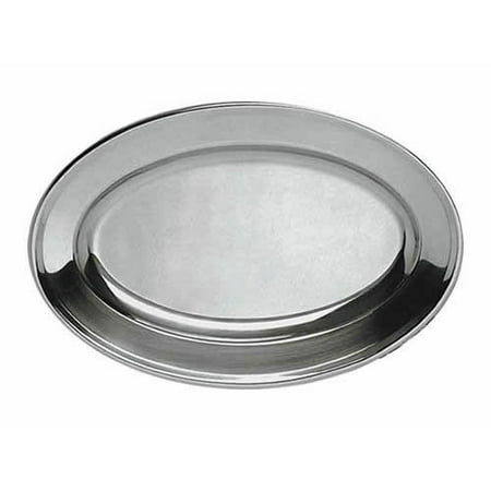Oval China Platter - Update International Oval Platter, 17.75
