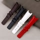 thumbnail image 5 of Correas de reloj de cuero genuino de vaca suave y liso para Gucci YA1332 YA1333 YA1335 Correa impermeable de doble G 16x10 20x12 22x14 mm, 5 of 5
