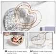 thumbnail image 5 of Bowl Dessert Heart Shaped Dishes Containers Fruit Salad Bowls Dinner Party, 5 of 6