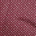 thumbnail image 1 of oneOone Velvet Maroon Fabric Cloud Quilting Supplies Print Sewing Fabric By The Yard 58 Inch Wide, 1 of 5