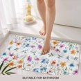 thumbnail image 3 of Colorful Spring Floral Door Mat&nbsp;Indoor Outdoor Entrance, Non Slip Rug for Kitchen Bathroom Entryway Rug, Summer Botancial Watercolor Birds Washable Doormat Floor Mat for Office 24x36 Inch, 3 of 8