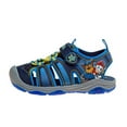 thumbnail image 2 of Nickelodeon Paw Patrol Hook & Loop Boys Toddler Closed Toe Sport Sandals - Navy/Blue, 6, 2 of 6