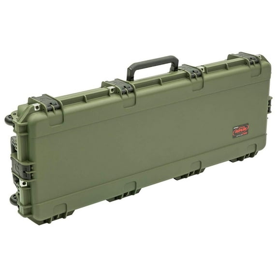 Open Box SKB Cases iSeries 4214 Hard Exterior Parallel Limb Bow Case, Green