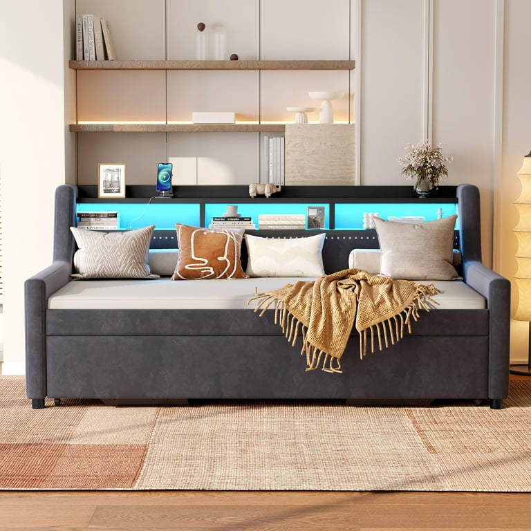 Twin Corner Daybed with Trundle