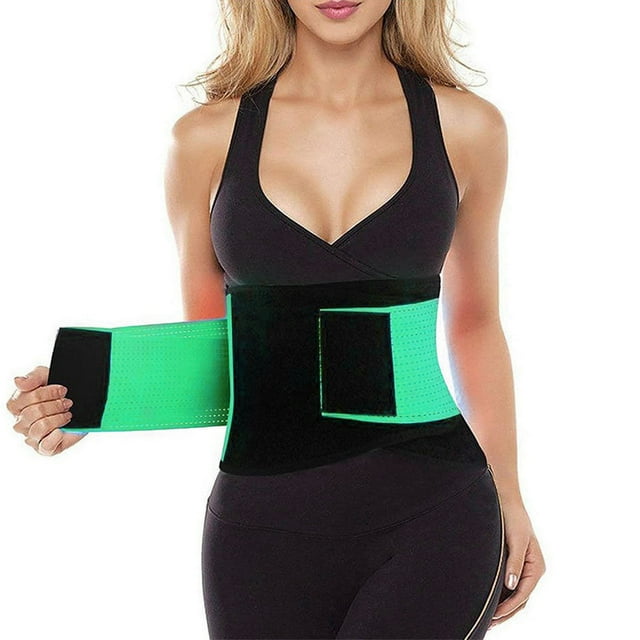 Waist Trimmer Tummy Control Adjustable Waist Trainer Belt Waist Cincher for Gym