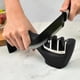 thumbnail image 5 of Sistema manual de 3 etapas para afilador de cuchillos | Cuchillo de cocina y herramienta para afilar tijeras | Mango ergonómico antideslizante | Blade Honer restaura los bordes opacos | Plástico, 5 of 6