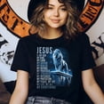 thumbnail image 3 of Jesus Is My Everything Lion Christian T-Shirt for Men and Women, Azalea, Size S, 3 of 6