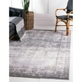 thumbnail image 4 of Unique Loom Leila Traditional Vintage Area Rug, Gray, 156" x 118", 4 of 8