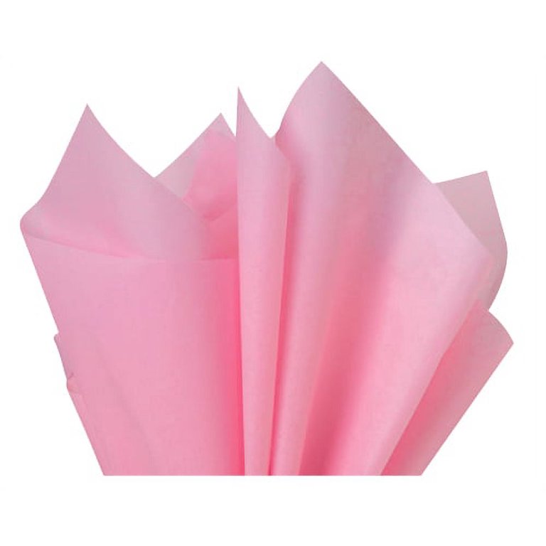 Light Pink Tissue Paper, 15x20, 100 ct