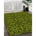 thumbnail image 2 of Ahgly Company Indoor Rectangle Patterned Blood Night Red Area Rugs, 3' x 5', 2 of 6