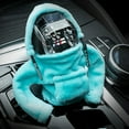 thumbnail image 7 of Hoodie Car Gear Shift Cover, Car Decor Gear Shift Knob Cover For Manual Automatic Shift Knob, Universal Car Interior Accessories Hoodie For Gear Shifter Knob-White hoodie cover, 7 of 7