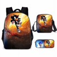 thumbnail image 1 of Sonic Primary School School Bag Three-piece Set Anime Cartoon Backpack Shoulder Bag Pencil Case High Quality Ultra-high Quality Advanced Customization, 1 of 5
