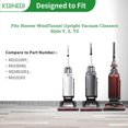 thumbnail image 2 of Bolsas de vacío Kerneed Type Y HEPA, paquete de 5 unidades para Hoover WindTunnel, 2 of 6