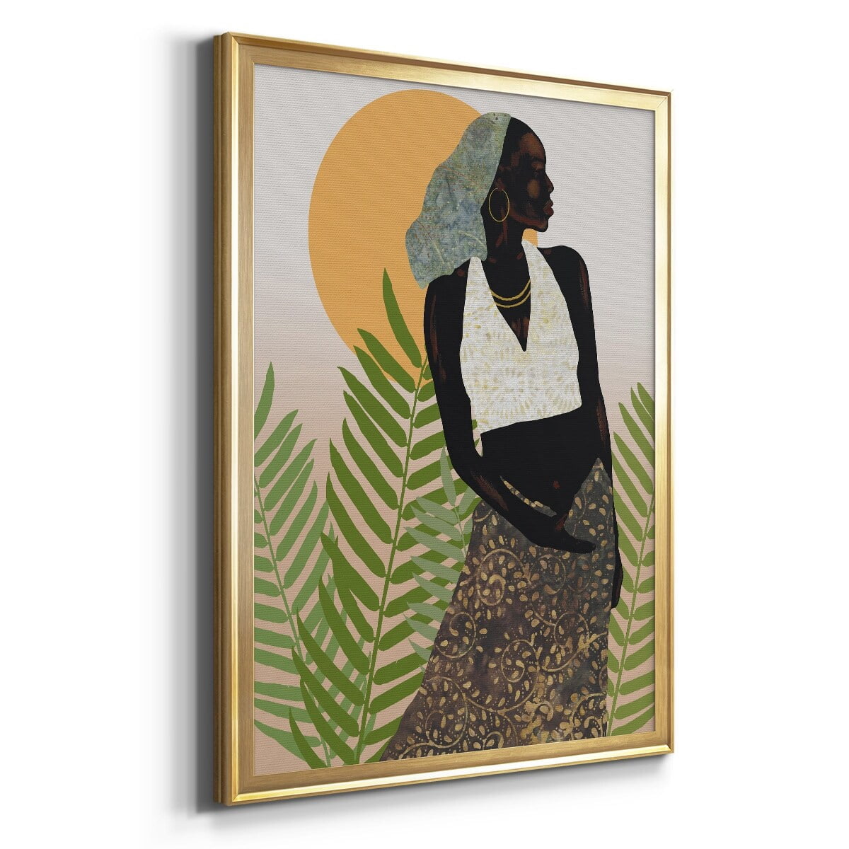Valle Azzurra Premium Framed Print - Ready to Hang