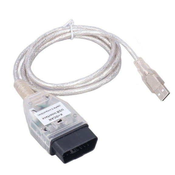 K DCAN Cable,Car Diagnostic Tool Cable,Car Diagnostic Tool Cable K DCAN OBD2 USB Cable Interface With Switch Replacement For Series 1 E81 E82 E83 E87 E88 20042011