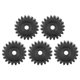 thumbnail image 4 of 5 uds Servo engranaje recto piezas industriales prácticas duraderas de acero 24 módulo estriado de dientes internos 0.820 dientes, 4 of 8