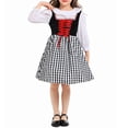 thumbnail image 4 of SUNSIOM Ensembles de Costume d'Halloween pour Petites Filles Robe de Fête avec Capuche Rouge, 4 of 6