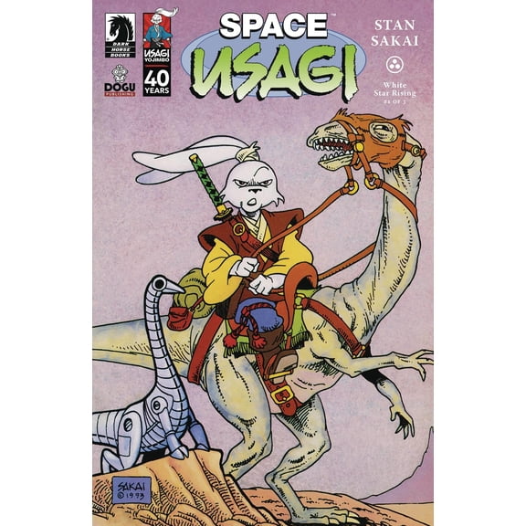 Space Usagi White Star Rising #1 Cvr A Sakai Dark Horse Prh Comic Book