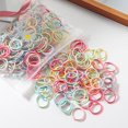 thumbnail image 1 of 100 unids/set de bandas para el cabello de Color caramelo para niñas, accesorios para el cabello para niñas, banda de goma elástica, banda para el cabello, bandas de soporte para coletas para niños Tan Jianjun unisex, 1 of 2