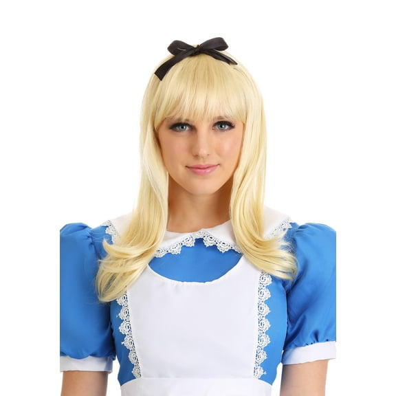 Adult Blonde Alice Wig