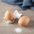 thumbnail image 3 of Egg Shape Salt and Pepper Shakers,Novelty Salt Shaker Set with Tray,Toothpick Jar Bottle With Holes,Egg-Shaped Ceramic Spice Shaker Seasoning Dispenser for Restaurant Kitchen, 3 of 9