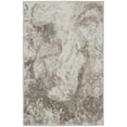 thumbnail image 3 of Nourison Elation Contemporary Modern Ivory Grey Area Rug, 3 of 8