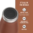 thumbnail image 4 of Série d'Icônes Tumbler THERMOS en Acier Inoxydable 473 ml Selle, 4 of 7