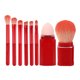 thumbnail image 4 of Juego de Brochas de Maquillaje, Cerdas Suaves, Brocha retráctil para Polvo, minibrochas portátiles para viajes, 4 of 8