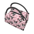 thumbnail image 5 of Vsdgher French Bulldog Print Insulated Reusable Bags with Sturdy Zipper and Handles, Foldable Totes for Hot or Cold Food Bring or Delivery, 5 of 8