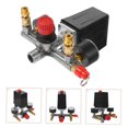 thumbnail image 4 of OULII Lot de 1 Réduction de Pression avec Baromètres Noir Acier Inoxydable pour Usage Industriel Accessoires de Compresseur, 4 of 8