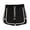 A77 Black, variant on FASHOFT Womens Athletic Shorts High Waisted Running Short Pocket Sporty Shorts Gym Workout Shorts Black L