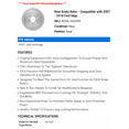 thumbnail image 2 of Rear Brake Rotor - Compatible with 2007 - 2010 Ford Edge - Dynamic Friction, 2 of 2