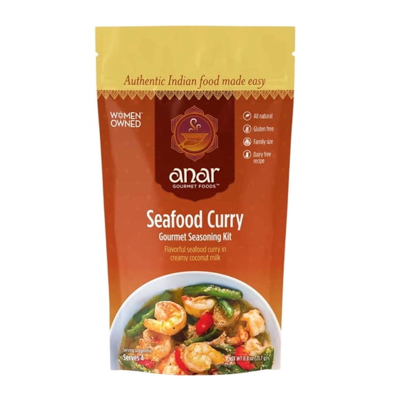 Seafood Curry Gourmet Seasoning Blend | Family Size | Dry Seasoning Blend (0.8 oz)
