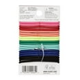 thumbnail image 7 of Scunci No Damage 2x Stronger Hold Ponytail Holder Hair Ties for Fine Hair, Assorted Colors, 20 Count, 7 of 7