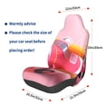 thumbnail image 3 of Wukai Colorful Cartoon Biplane Full Set Car Seat Covers with Soft Padding Universal Auto Front Seats Protector and Cushion Mat, 3 of 5