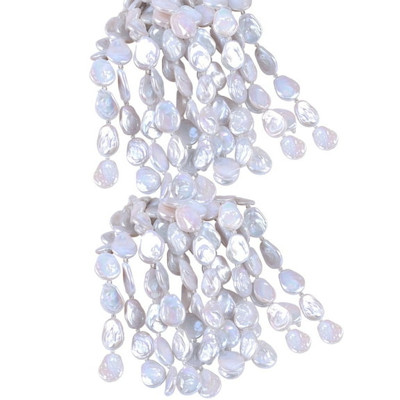 Freshwater Baroque Pearls Beads for Jewelry Making, 7.09 in Strand, 0.59-0.67 in Irregular Shaped Pearls, Great for DIY Bracelets and Necklaces