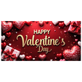 thumbnail image 3 of LUUFILx Valentine's Day Celebration Backdrop Heart Decorations Photography Props Romantic Party Supplies Banner Background Wedding Decor, 3 of 8